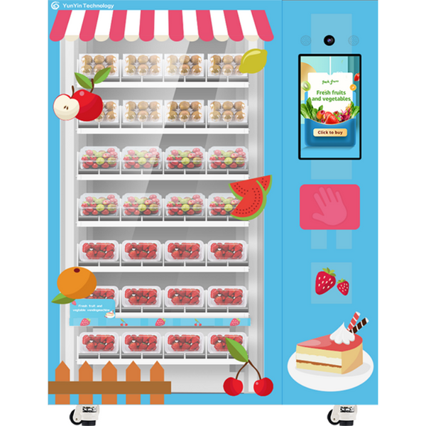 21.5-inch touchscreen intelligent vending machine-XY axis