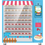 32-inch touchscreen intelligent vending machine-XY axis addressing machine for fresh fruits and vegetables