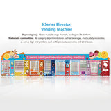 32-inch touchscreen intelligent vending machine-XY axis addressing machine for fresh fruits and vegetables